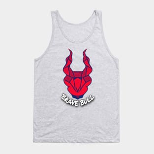 BRAVE BULL - RED Tank Top